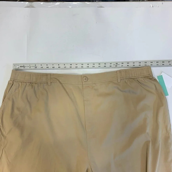 Abound‎ Women's Twill Balloon Leg Pants In Beige Nougat Size 4X NWT - Picture 10 of 13